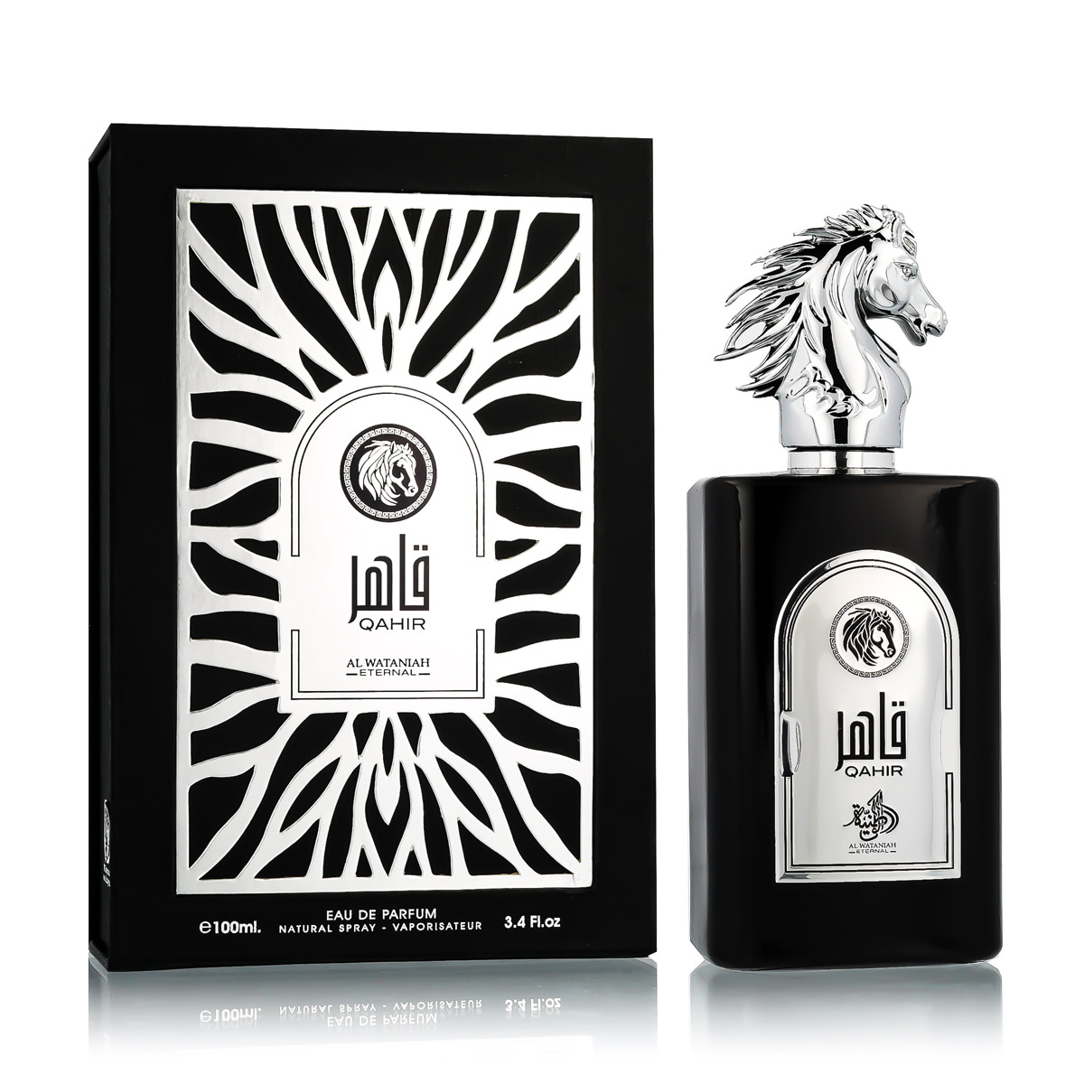 Al Wataniah Zaeem Herrenparfüm – Luxus Eau De Parfum, 100 Ml, Kraftvoller Duft Mit Amber Und Moschus