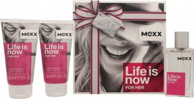 Mexx Life is Now for Her EDT 30 ml + SG 2 x 50 ml