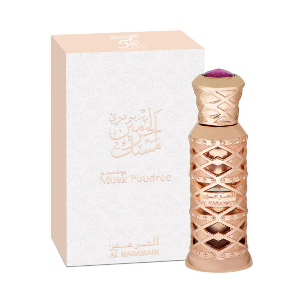 Al Haramain Musk Poudree Perfumed Oil 12 ml
