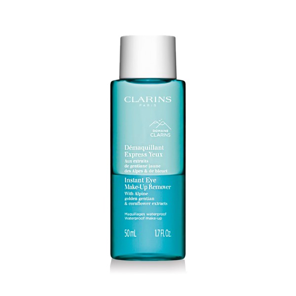 Clarins Instant Eye Make-Up Remover With Alpine Golden Gentian & Cornflower Extracts 125 ml