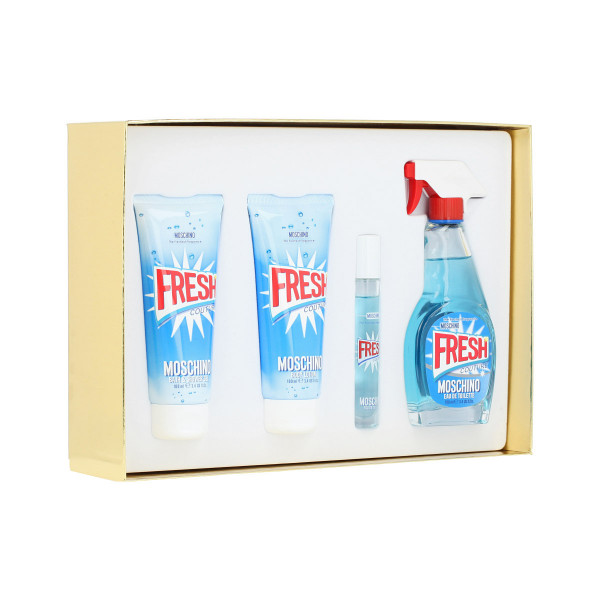 Moschino Fresh Couture EDT 100 ml + EDT MINI 10 ml + SG 100 ml + BL 100 ml