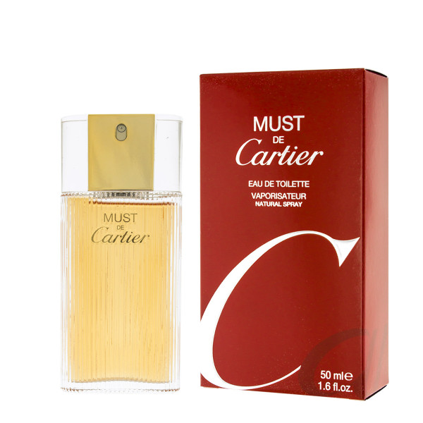 Cartier Must de Cartier pour Femme Eau De Toilette 50 ml