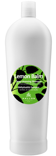 Kallos Cosmetics Lemon Balm Deep Cleansing Shampoo 1000 ml