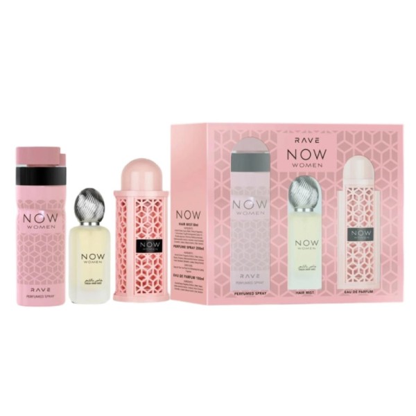 Rave Now Women EDP 100 ml + Hair Mist 50 ml + Bodyspray 200 m
