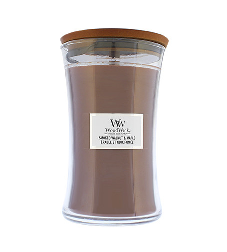 WoodWick Smoked Walnut & Maple Candela Grande 609,5 g