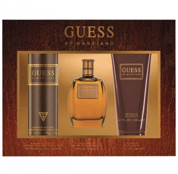 Guess By Marciano for Men EDT 100 ml + DEO VAPO 226 ml + SG 200 ml