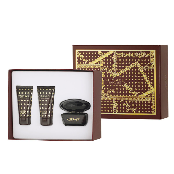 Versace Crystal Noir EDT 50 ml + SG 50 ml + BL 50 ml
