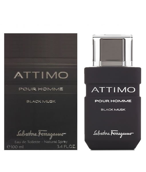 Salvatore Ferragamo Attimo Black Musk Pour Homme Eau De Toilette 100 ml