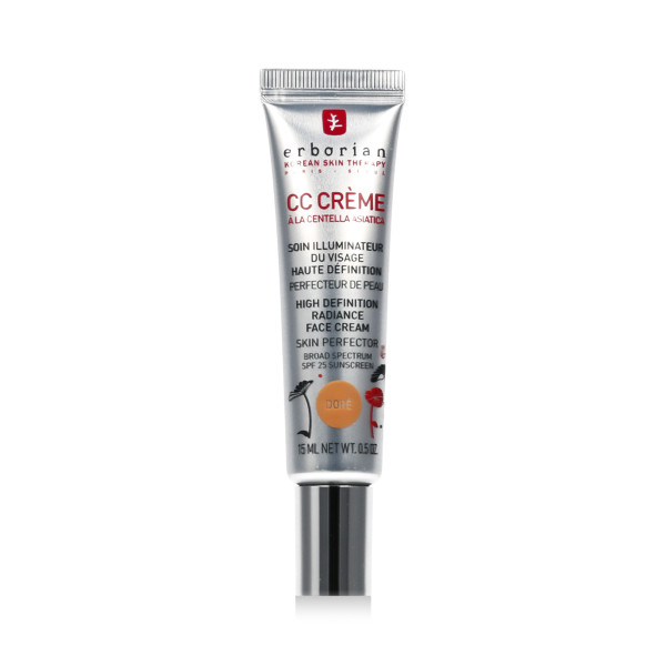 Erborian CC Crème Hight Definition Radiance Face Cream SPF 25 (Doré) 15 ml