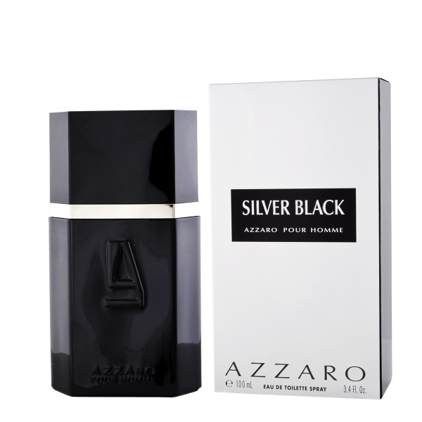 Azzaro Silver Black Eau De Toilette 100 ml