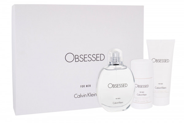 Calvin Klein Obsessed for Men EDT 125 ml + SG 100 ml + DST 75 ml