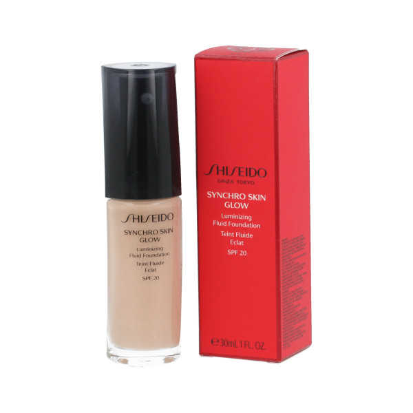 Shiseido Synchro Skin Glow Luminizing Fluid Foundation SPF 20 (Rose 3) 30 ml