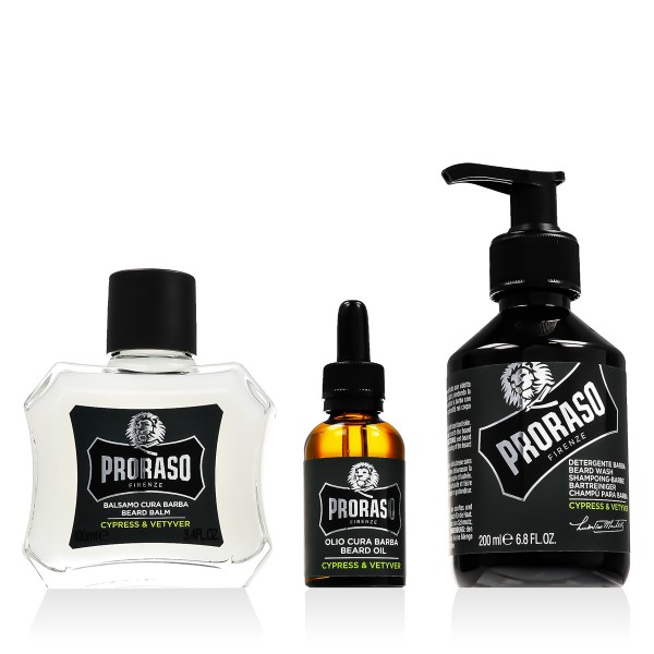 Proraso Cypress & Vetyver The Kit For The Perfect Beard Care
