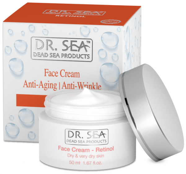 Dr. Sea Retinol Anti-Aging / Anti-Wrinkle Face Cream Dry & Very Dry Skin 50 ml