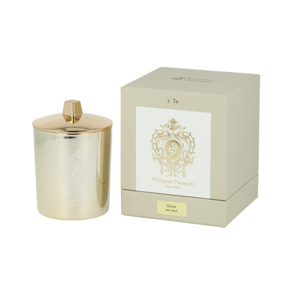 Tiziana Terenzi Orion Scented Candle in Gold Glass 170 g + Lid