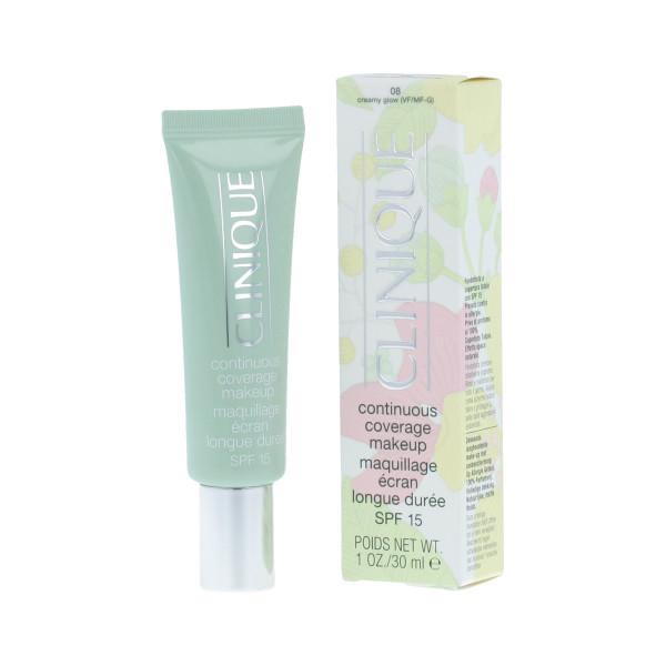 Clinique Continuous Coverage Makeup SPF 15 (08 Creamy Glow VF/MF-G) 30 ml