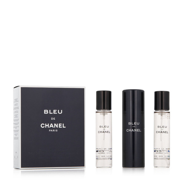 Chanel Bleu de Chanel EDT Refillable 20 ml + EDT Refill 2 x 20 ml