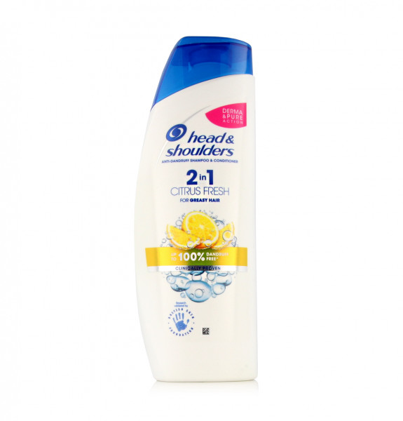 Head & Shoulders Citrus Fresh 2in1 Anti-Dandruff Shampoo & Conditioner 450 ml