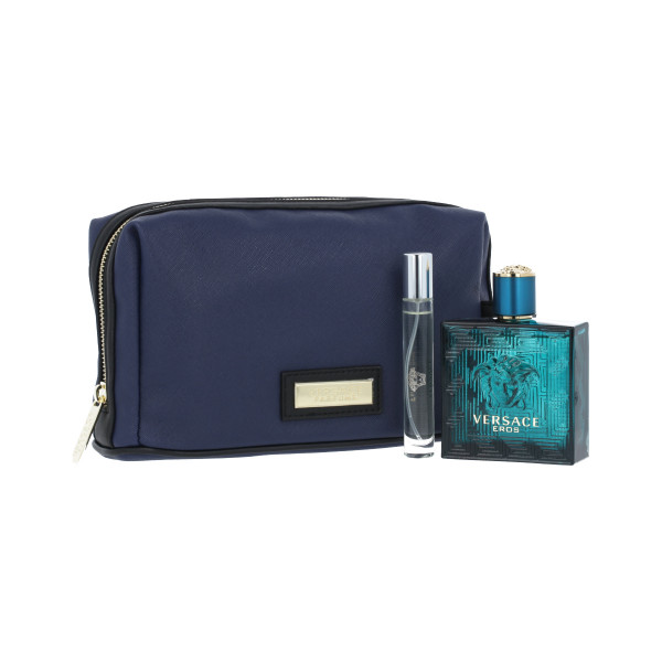 Versace Eros EDT 100 ml + EDT MINI 10 ml + Kosmetiktasche