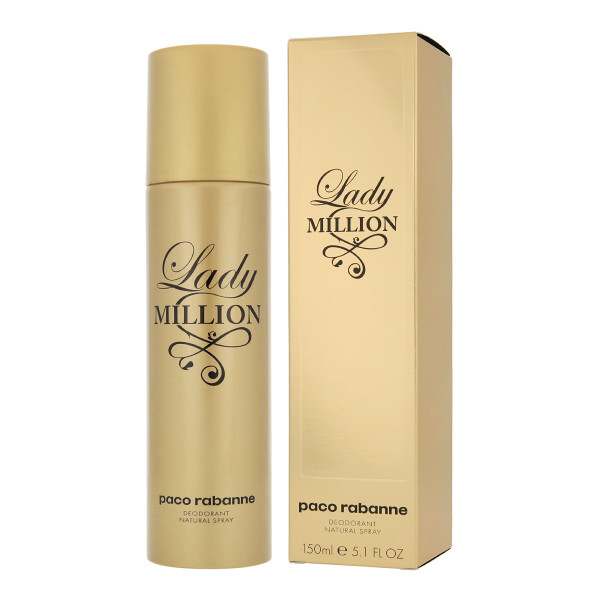 Paco Rabanne Lady Million Deodorant VAPO 150 ml