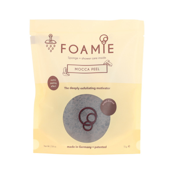 Foamie Sponge + Shower Care Inside MOCCA PEEL 72 g