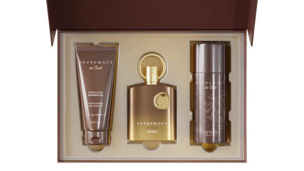 Afnan Supremacy In Oud Extrait de Parfum 100 ml + Duschgel 150 ml + Deodorant 150 ml