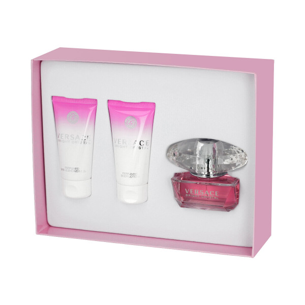 Versace Bright Crystal EDT 50 ml + SG 50 ml + BL 50 ml