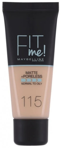 Maybelline Fit Me! Matte + Poreless (115 Ivory) 30 ml