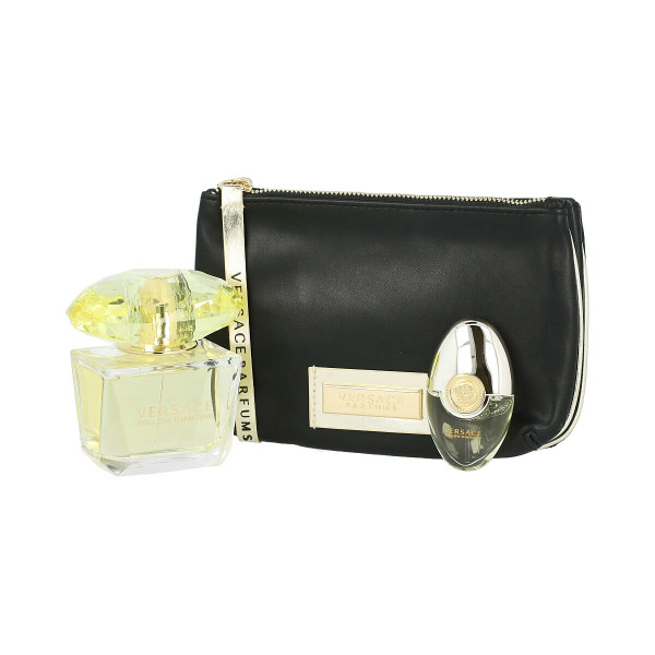 Versace Yellow Diamond EDT 90 ml + EDT MINI 10 ml + Kosmetiktasche