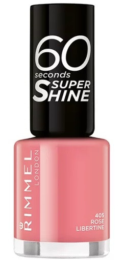 Rimmel London 60 Seconds Super Shine Nail Polish (405 Rose Libertine) 8 ml