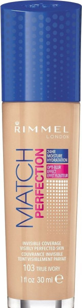 Rimmel London Match Perfection (103 True Ivory) 30 ml