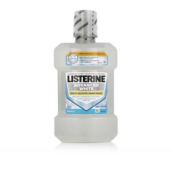 Listerine Mouthwash Advanced White 1000 ml