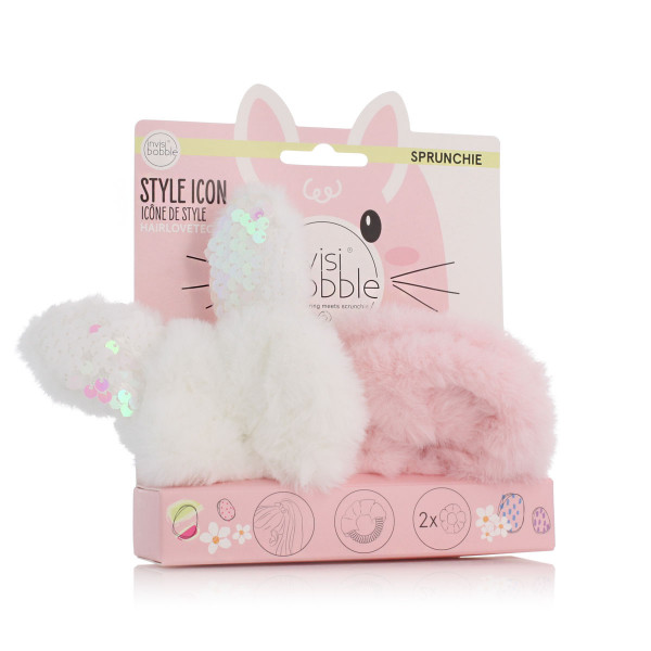 Invisibobble SPRUNCHIE Duo Hair-Band Easter Cotton Candy 2 Stück