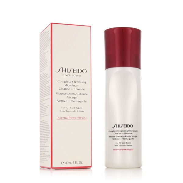 Shiseido Complete Cleansing Microfoam Cleanse + Remove 180 ml