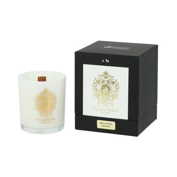 Tiziana Terenzi Ischia Orchid Scented Candle in White Glass 170 g