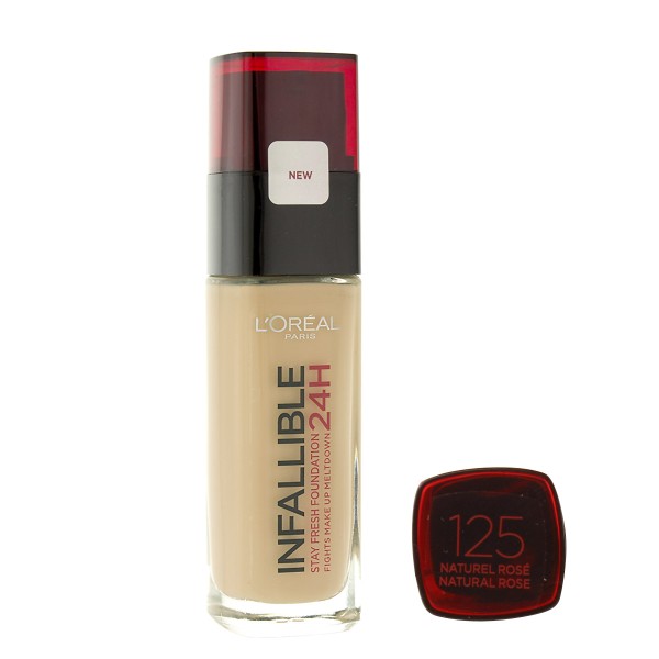 L'Oréal Paris Infaillible 24H make-up (125 Natural Rose) 30 ml