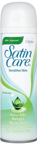 Gillette Satin Care Sensitive Skin Shave Gel For Women 200 ml