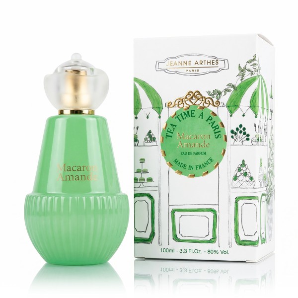 Jeanne Arthes Tea Time à Paris Macaron Amande Eau De Parfum 100 ml