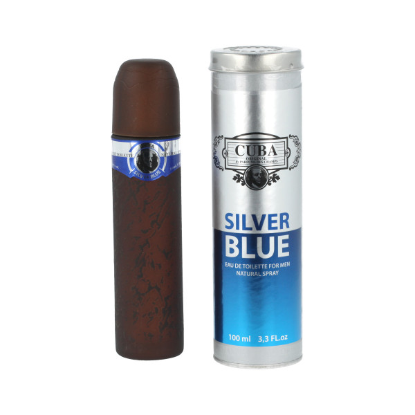 Cuba Silver Blue Eau De Toilette 100 ml
