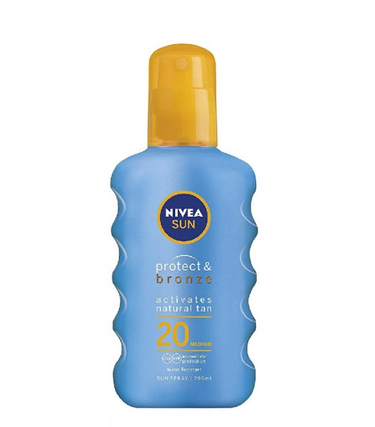 Nivea Sun Protect & Bronze Sun Spray SPF 20 200 ml