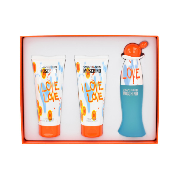 Moschino Cheap & Chic I Love Love EDT 50 ml + SG 100 ml + BL 100 ml