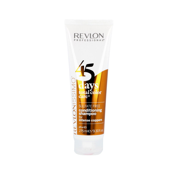 Revlon Revlonissimo 45 Days Total Color Care 2in1 Conditioning Shampoo For Intense Coppers 275 ml