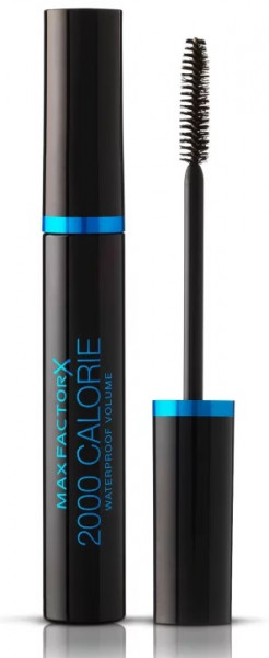 Max Factor 2000 Calorie Waterproof Volume Mascara (Rich Black) 9 ml