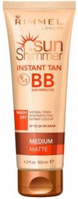 Rimmel London Sun Shimmer Instant Tan BB Skin Perfector (Medium Matte) 125 ml
