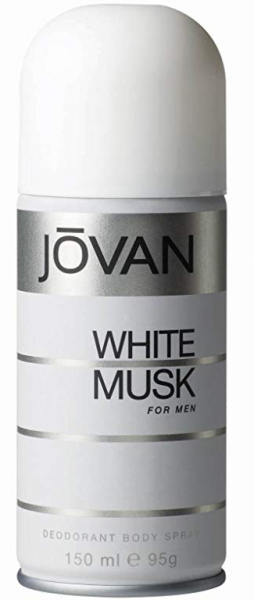 Jovan White Musk for Men Deodorant VAPO 150 ml