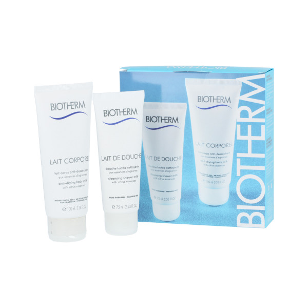 Biotherm Hydrating Body Program anti-drying Body Milk 100 ml + cleansing shower milk 75 ml