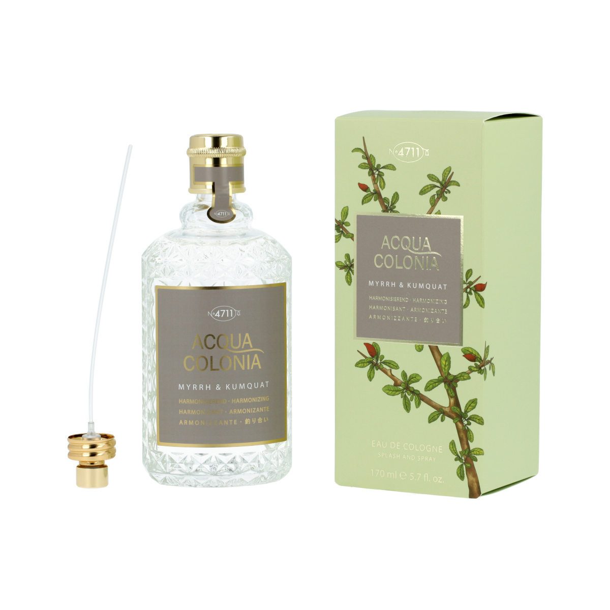 Mäurer & Wirtz 4711 Acqua Colonia Myrrh & Kumquat Eau de Cologne 170ml Spray main image 0