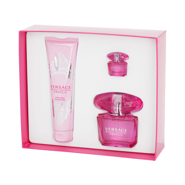 Versace Bright Crystal Absolu EDP 90 ml + EDP MINI 5 ml + SG 150 ml