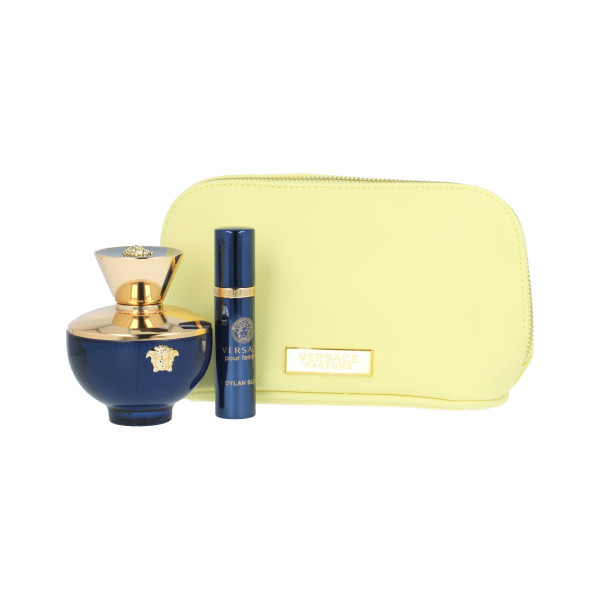 Versace Pour Femme Dylan Blue EDP 100 ml + EDP MINI 10 ml + Kosmetiktasche