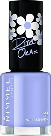 Rimmel London 60 Seconds Nail Polish By Rita Ora (558 Go Wild-Er-Ness) 8 ml